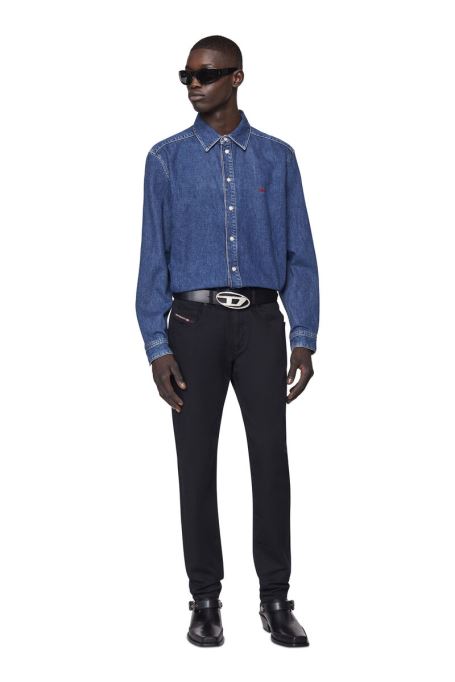 2019 D-strukt 069yp スリムジーンズ ディーゼル ブラック/ダークグレー