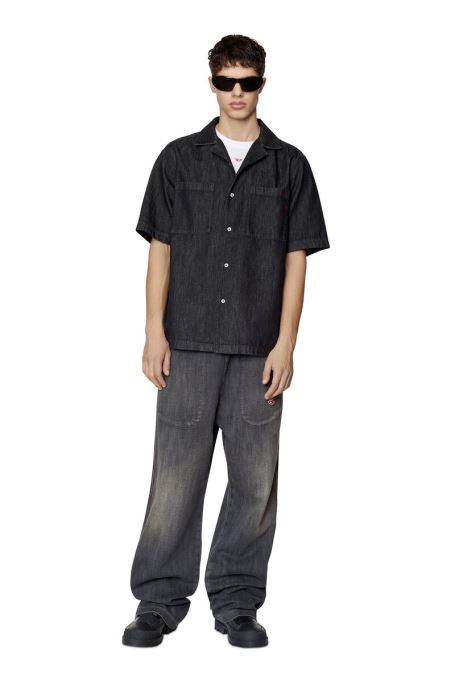 ディーゼルブラック/グレーダーク D-パロショーツ