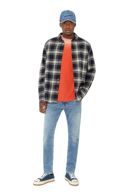 ディーゼル クルーリー ジョグジーンズ 068ba テーパード ミディアム ブルー