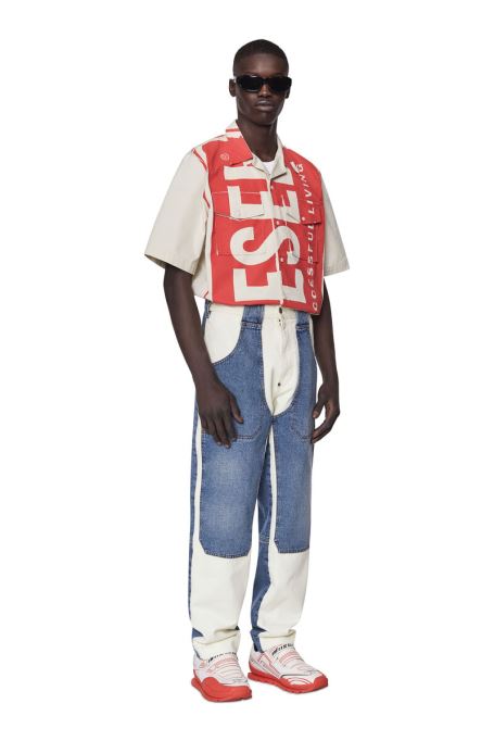 青/白 P-5-d 0ncal ストレート ディーゼル