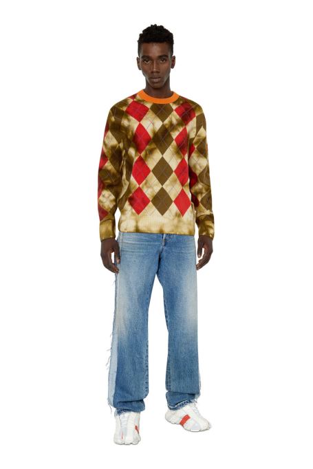 ディーゼル K-airo ベージュ/レッド