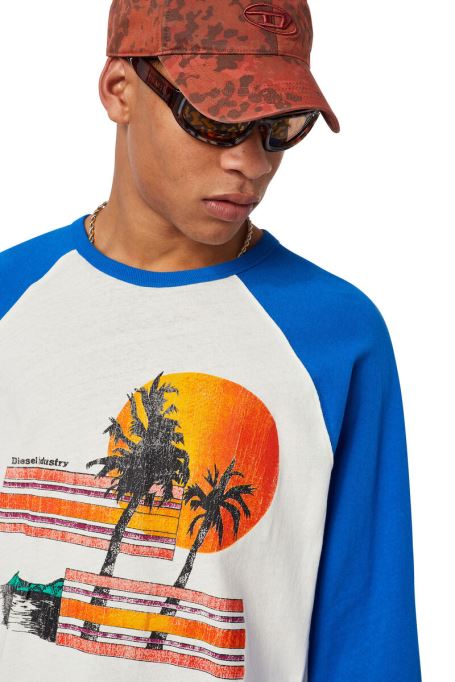 T-バイカラー ディーゼル ブルー/ホワイト