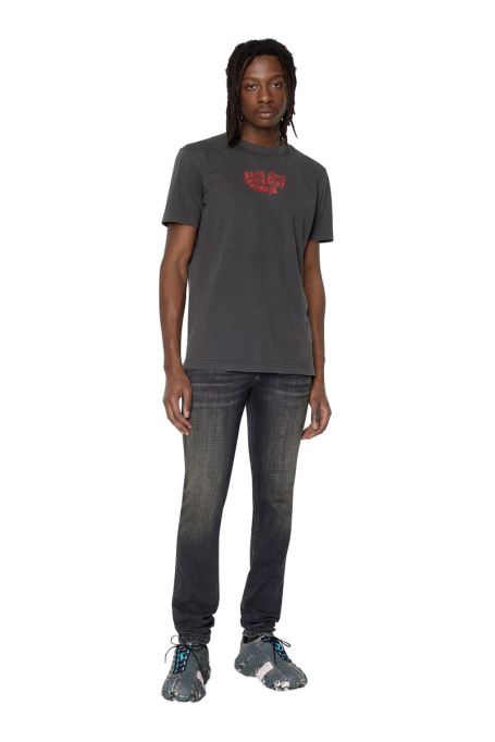 ディーゼル 1979 スレンカー 09d88 スキニー ジーンズ ブラック/ダークグレー