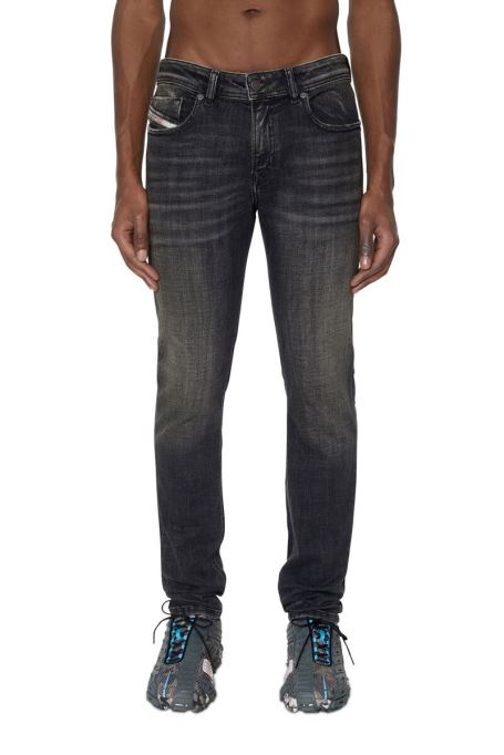 ディーゼル 1979 スレンカー 09d88 スキニー ジーンズ ブラック/ダークグレー