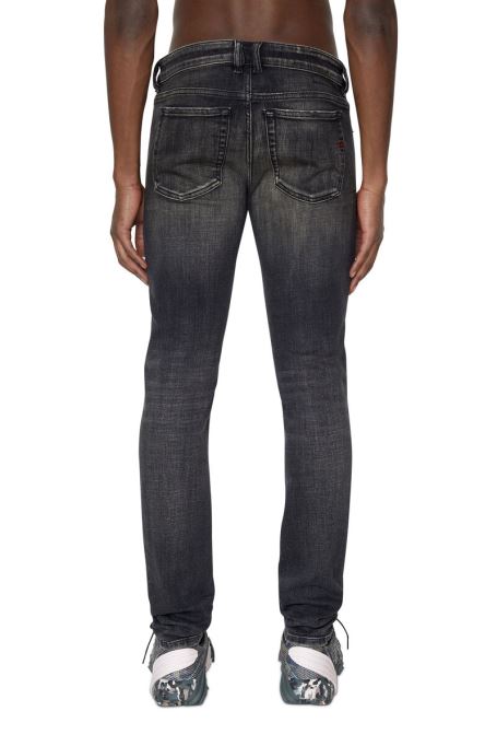 ディーゼル 1979 スレンカー 09d88 スキニー ジーンズ ブラック/ダークグレー