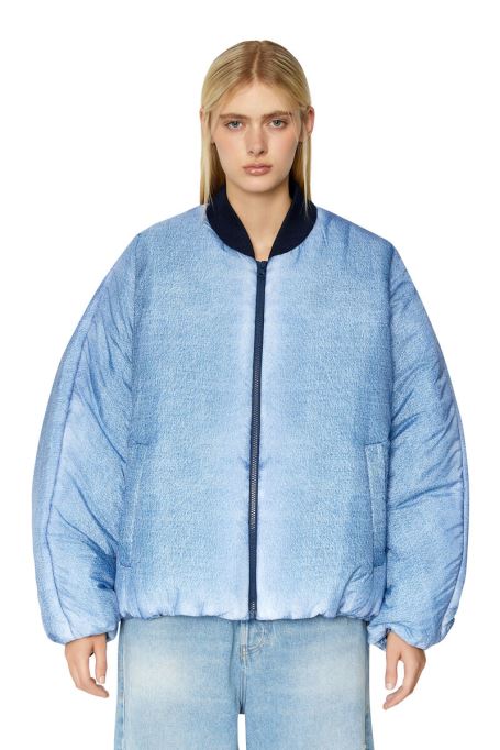 ライトブルーのw-dayプリントディーゼル