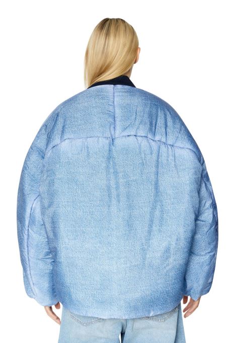 ライトブルーのw-dayプリントディーゼル