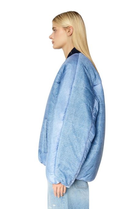 ライトブルーのw-dayプリントディーゼル