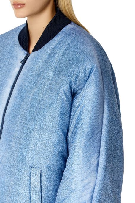 ライトブルーのw-dayプリントディーゼル