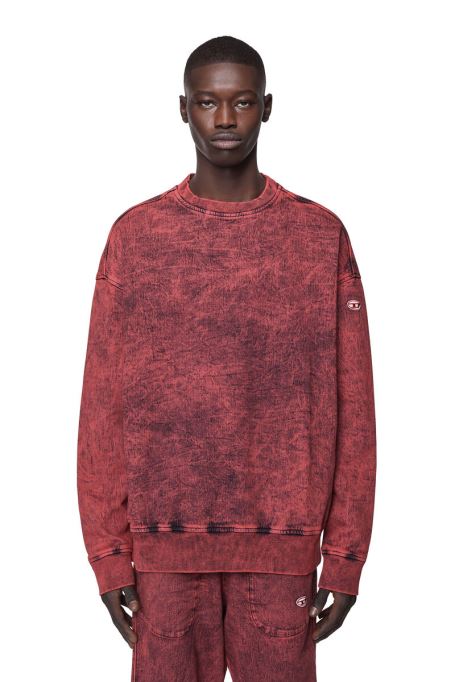 ディーゼル D-krib Fs トラック デニム レッド