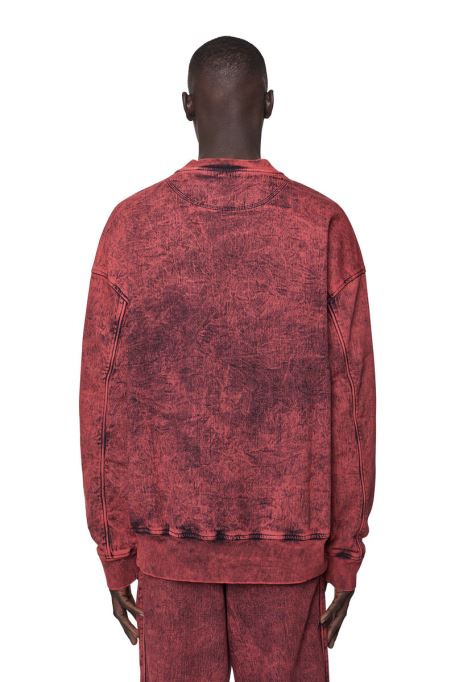 ディーゼル D-krib Fs トラック デニム レッド