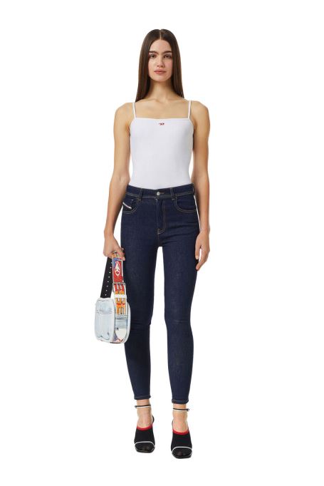 ディーゼル 1984 Slandy-high Z9c18 スーパースキニー ジーンズ ダークブルー