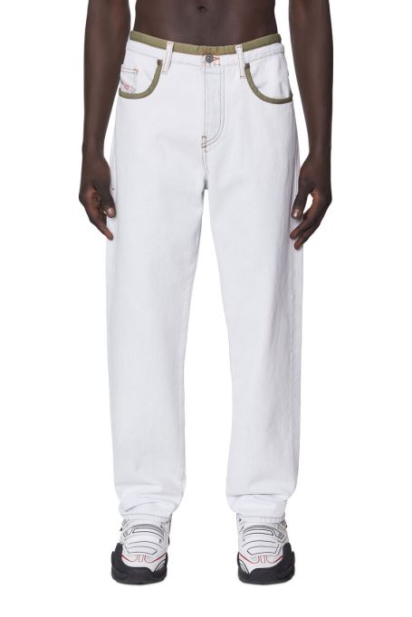 ディーゼル 2020 D-viker 007b1 ストレート ジーンズ ホワイト
