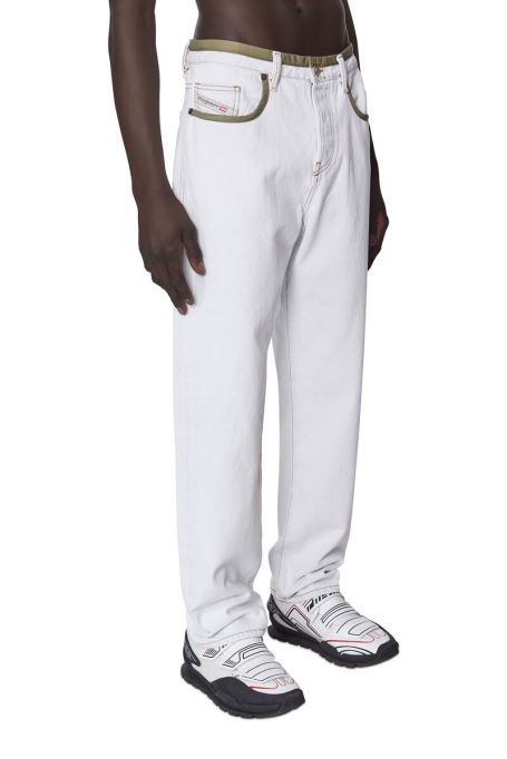 ディーゼル 2020 D-viker 007b1 ストレート ジーンズ ホワイト