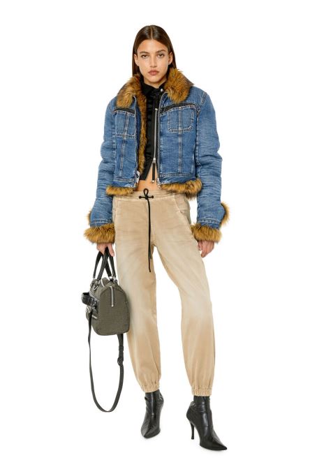 Krailey Joggjeans 0670m ボーイフレンド ディーゼル ライトブラウン