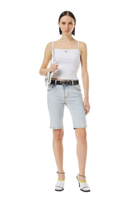 ライトブルー De Ginny サイクリング パンツ ディーゼル