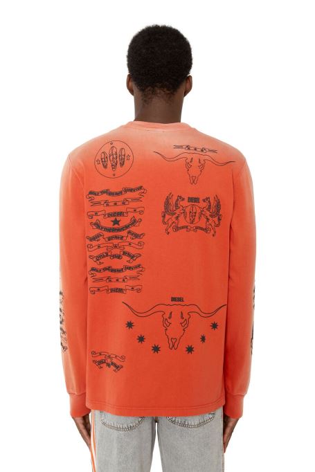 ディーゼル T-just-ls-e3 オレンジ