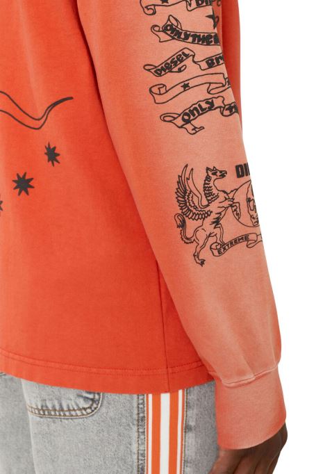 ディーゼル T-just-ls-e3 オレンジ