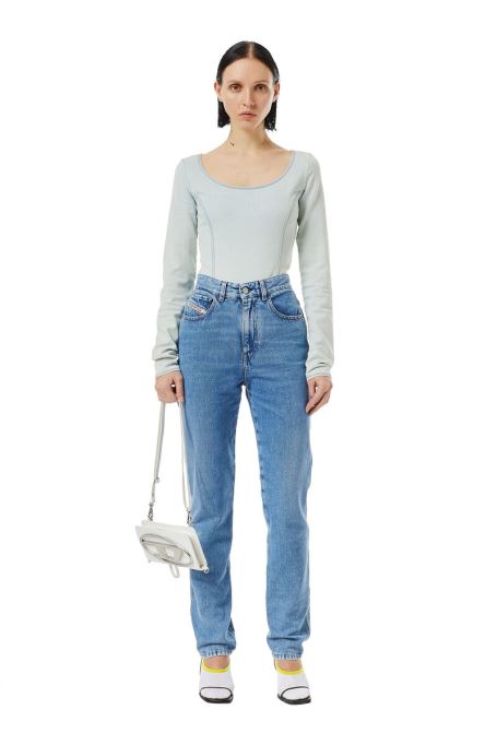 ディーゼル 1994 09c16 ストレート ジーンズ、ミディアム ブルー