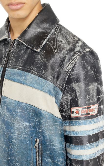 ブルー/グレーのディーゼルプロム