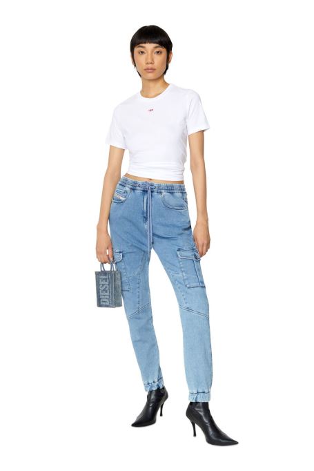 ディーゼル D-ursy トラック デニム 069zr スリム ライト ブルー