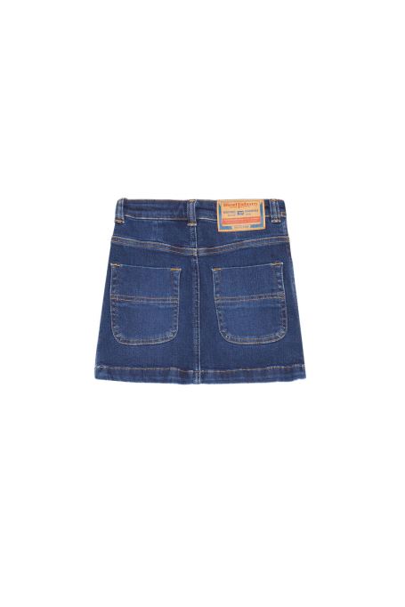 ダークブルーのジーバスディーゼル