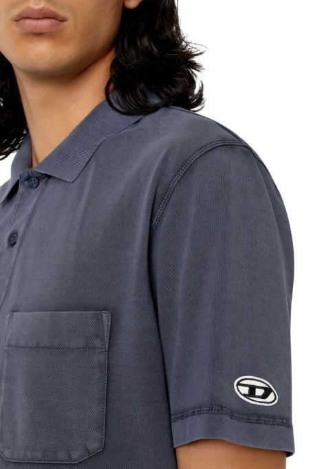 ダークブルー T-polo-worky-dov-pe ディーゼル