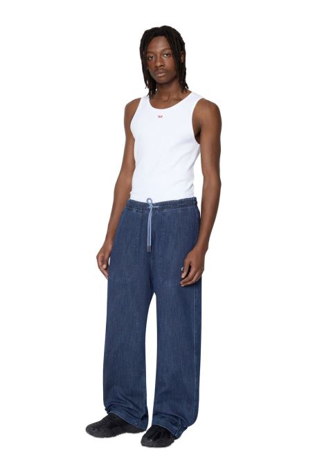 ダークブルー ディーゼル D-マーシャン トラック デニム 09c30 ストレート