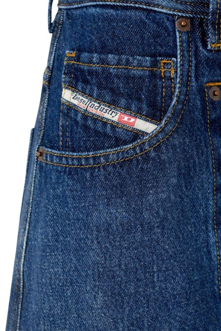 De-albus-l Aラインロングスカート ディーゼルダークブルー