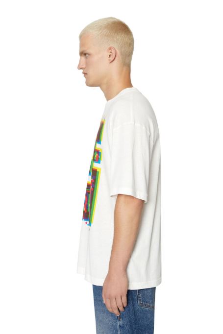 ディーゼル T ウォッシュ E2 ホワイト