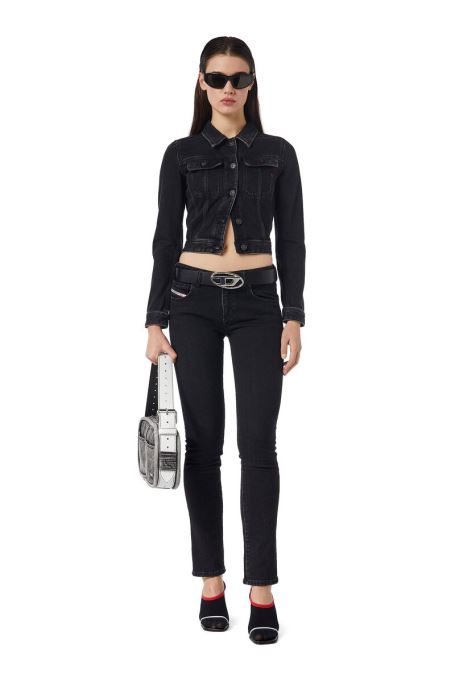 ディーゼルブラック/ダークグレー 2002 Z9c25 ストレートジーンズ