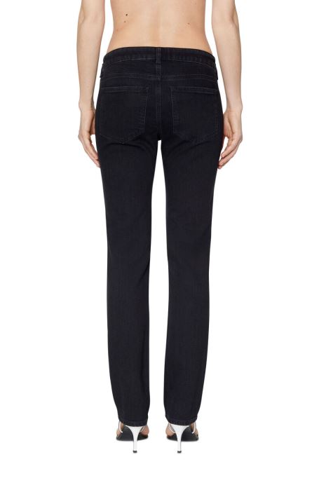 ディーゼルブラック/ダークグレー 2002 Z9c25 ストレートジーンズ