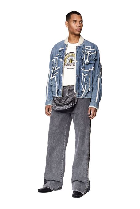 ディーゼル D-schut-fs ミディアム ブルー