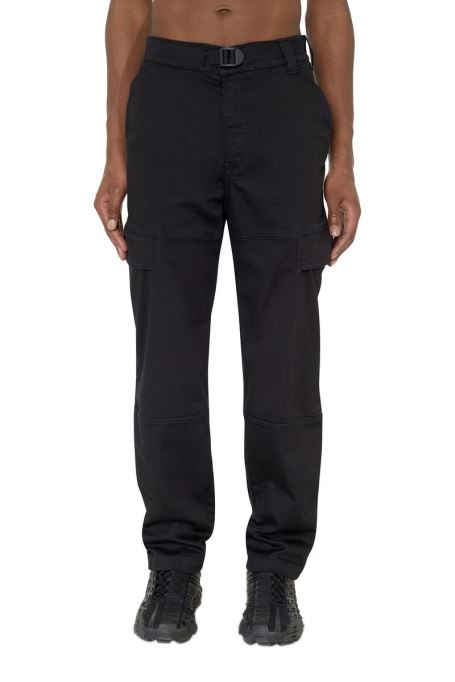 Krooley Joggjeans 069zg テーパード ディーゼル ブラック/ダークグレー