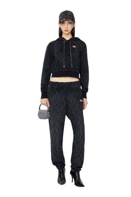 ブラック ディーゼル ダンジー トラック デニム パーカー