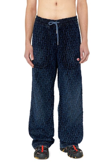 D-martians トラック デニム 068by ストレート ディーゼル、ダーク ブルー