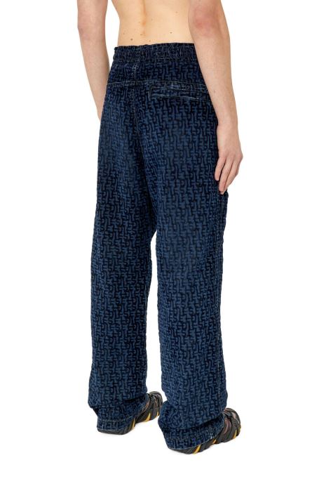 D-martians トラックデニム 068by ストレート ディーゼル ダークブルー