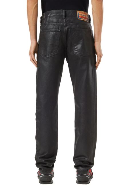 ディーゼル 1995 09c85 ストレート ブラックジーンズ/ダークグレー