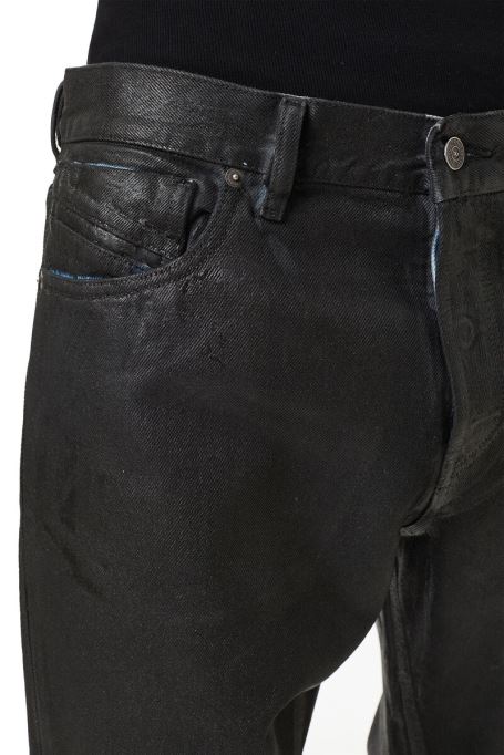 ディーゼル 1995 09c85 ストレート ブラックジーンズ/ダークグレー