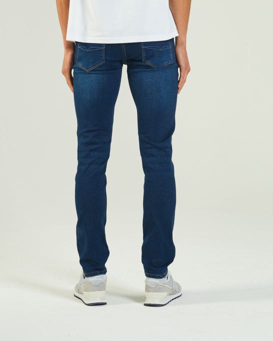 ウィルソン ストレート ランドリー ディーゼル ミディアム ブルー