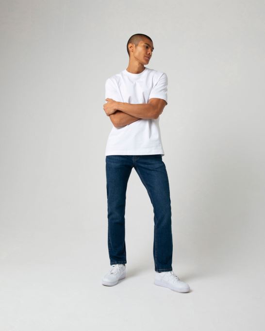 ディーゼル ウィルソン ストレート インディゴ ブルー ミディアム ブルー