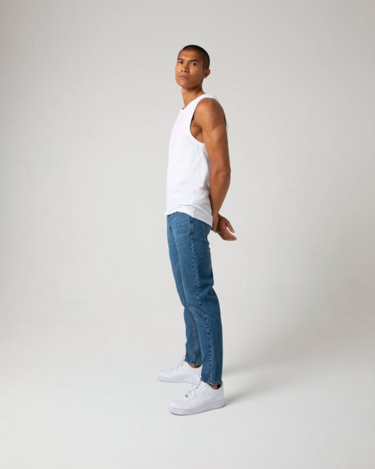 ディーゼル ハリソン リラックス テーパー ウォッシュド ブルー