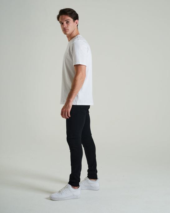 サクソン スキニー ディーゼル ブラック