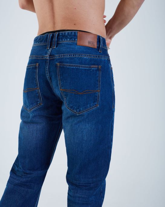 ディーゼル ウォーカー ハドソン ミディアム ブルー ウォッシュ