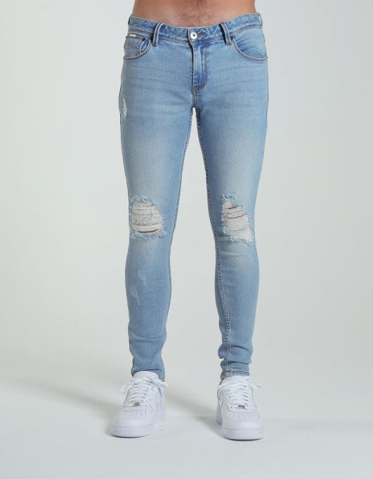 サクソン スキニーフィット オーシャン ディーゼル ライトブルー