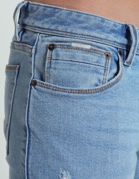 サクソン スキニーフィット オーシャン ディーゼル ライトブルー