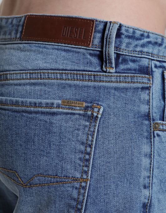 ライトブルー ディーゼル ニコライ デクスター ブーツカット レトロ