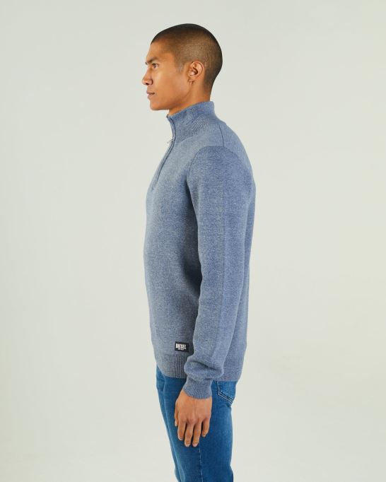 コルター ハーフジップ シュノーケル メル ディーゼル ブルー