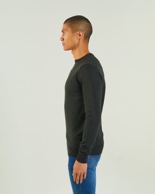 ディーゼル ディラン ラウンドネック ディープパインマールグリーン