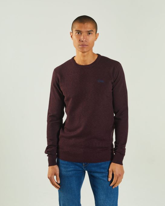 ワイン ディーゼル ディラン ラウンド ネック ポート ロワイヤル メル